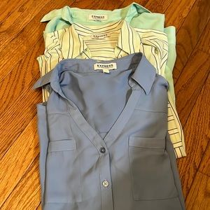 Express portofino long sleeve shirts